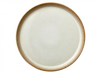 Bitz, Mělký talíř  27 cm Cream/Cream | krémová