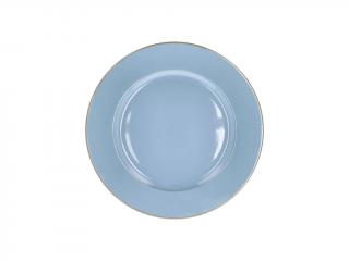 Bitz, Mělký talíř 27 cm Wood/Ocean | hnědá, modrá