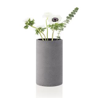 Blomus, Váza Blomus COLUNA 20 cm | tmavě šedá