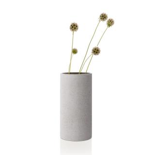 Blomus, Váza Blomus COLUNA 24 cm | světle šedá