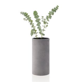 Blomus, Váza Blomus COLUNA 24 cm | tmavě šedá