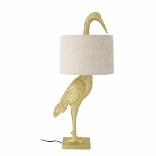 Bloomingville, Stolní lampa Heron | zlatá