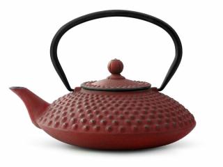 Bredemeijer, Litinová konvička na čaj Xilin 1,25L, červená
