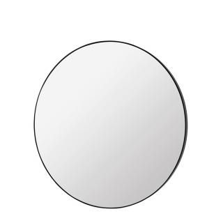 Broste, Kulaté zrcadlo Complete 80 cm | černé