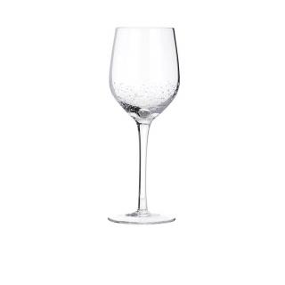 Broste, Sklenice na bílé víno BUBBLE 350ml | průhledná