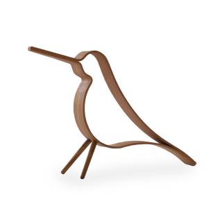 Cooee Design, Dřevěný dekorativní ptáček Woody Bird, velký | přírodní