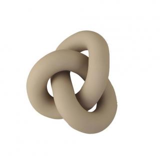 Cooee Design, Keramická dekorace uzel Knot, velká | béžová