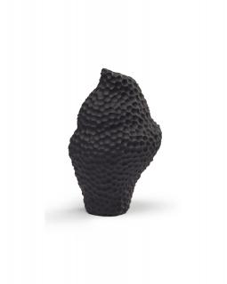 Cooee Design, Keramická váza Isla Black, 20 cm | černá