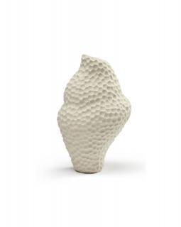 Cooee Design, Keramická váza Isla Linnen, 20 cm | béžová