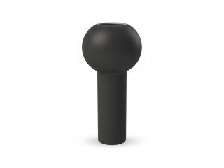 Cooee Design, Keramická váza Pillar Black, 24 cm | černá