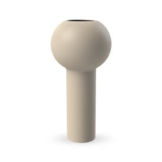 Cooee Design, Keramická váza Pillar Sand, 32 cm  | béžová