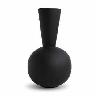 Cooee Design, Keramická váza Trumplet Black, Velká  | černá