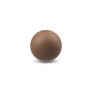 Cooee Design, Kulatá váza Ball Coconut | hnědá Velikost: 10 cm