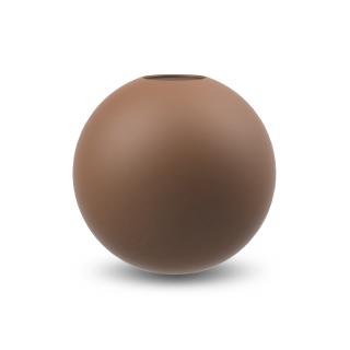 Cooee Design, Kulatá váza Ball Coconut | hnědá Velikost: 20 cm