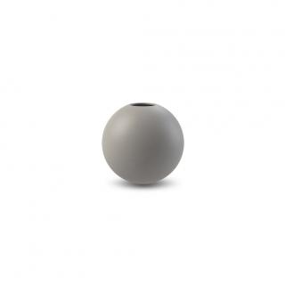 Cooee Design, Kulatá váza Ball Grey | šedá Velikost: 8 cm