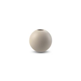 Cooee Design, Kulatá váza Ball Sand | béžová Velikost: 8 cm