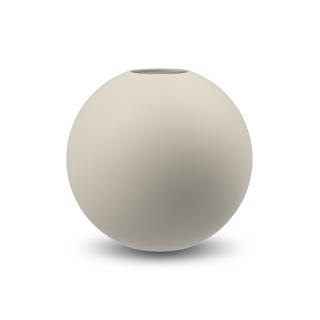 Cooee Design, Kulatá váza Ball Shell | krémová Velikost: 20 cm