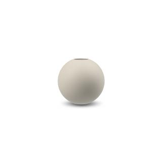 Cooee Design, Kulatá váza Ball Shell | krémová Velikost: 8 cm