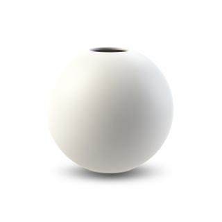 Cooee Design, Kulatá váza Ball White | bílá Velikost: 20 cm