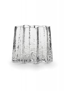 Cooee Design, Skleněná váza Gry Clear, 19 cm | průhledná