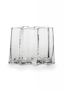 Cooee Design, Skleněná váza Gry Clear, 24 cm | průhledná