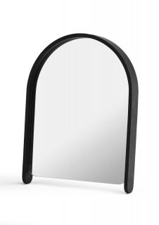 Cooee Design, Stolní zrcadlo Woody Oak, 46x37 cm | černá