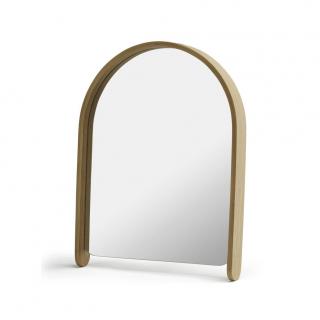 Cooee Design, Stolní zrcadlo Woody Oak, 46x37 cm | přírodní