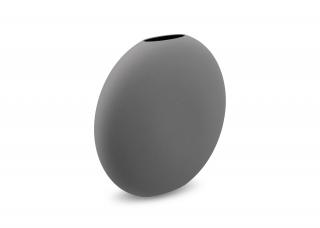 Cooee Design, Stylová keramická váza Pastille Grey | šedá Velikost: 15 cm