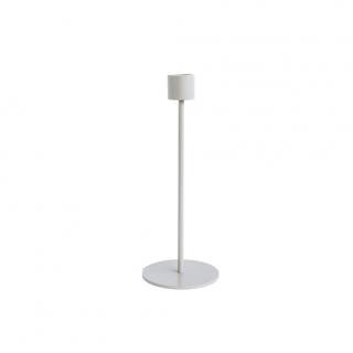 Cooee Design, Svícen Candlestick, 21 cm | světle šedá