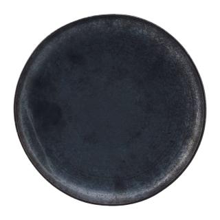 House Doctor, Mělký talíř PION, 28,5 cm | černá