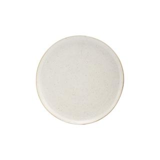 House Doctor, Mělký talíř Pion Grey/White , 28.5 cm | šedá, bílá