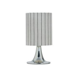 House Doctor, Stolní lampa Tulip, 38 cm | stříbrná