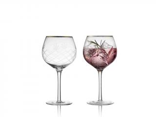 Lyngby Glas, Sklenice na Gin & Tonic Milano 600 ml, 2 ks