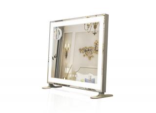 MMIRO, SR635, Hollywoodské make-up zrcadlo s osvětlením 50 x 40 cm | stříbrná