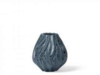Morso, Porcelánová váza Flame Blue, 15 cm | modrá