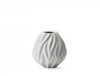 Morso, Porcelánová váza Flame White, 15 cm | bílá