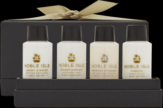 Noble Isle, Dárková sada tělových mlék Fragrance Sampler of Lotions Gift Set | 4 x 30ml