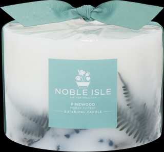 Noble Isle, Velká luxusní svíčka se třemi knoty Pinewood Botanical Candle