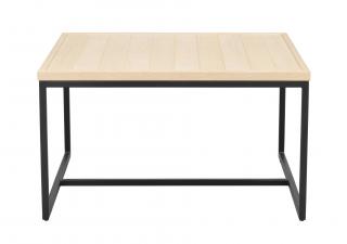 Rowico Home, Čtvercový konferenční stolek  DEERFIELD 70 cm | Světle hnědý
