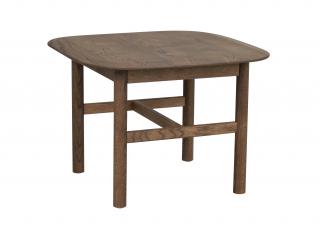 Rowico Home, Čtvercový konferenční stolek HAMMOND 62 cm | Hnědý