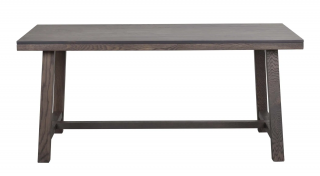 Rowico Home, Jídelní stůl BROOKLYN Dark brown, 170x95 cm | tmavě hnědá