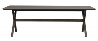 Rowico Home, Jídelní stůl CALVERTON Brown, 230x95 cm | hnědá