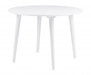 Rowico Home, Jídelní stůl LOTTA White, 106x106 cm | bílá
