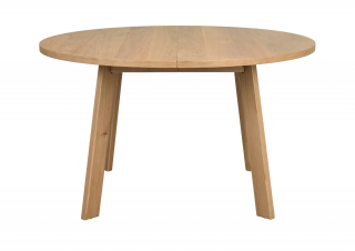 Rowico Home, Jídelní stůl z masivního dubu GLENSIDE Oak, 130x130 cm | dub, přírodní