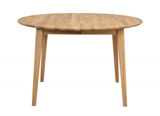 Rowico Home, Kulatý jídelní stůl FILIPPA Oak, 120x120 cm | dub, přírodní