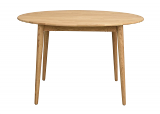 Rowico Home, Kulatý jídelní stůl TYLER Oak, 120x120 cm | dub, přírodní