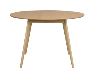 Rowico Home, Kulatý jídelní stůl YUMI Oak, 115x115 cm | dub, přírodní