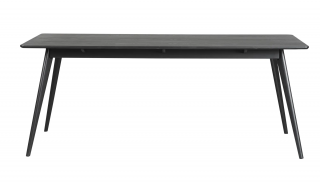 Rowico Home, Obdélníkový jídelní stůl YUMI Black, 190x90 cm | černá