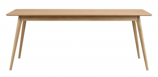 Rowico Home, Obdélníkový jídelní stůl YUMI Oak, 190x90 cm | dub, přírodní