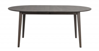 Rowico Home, Oválný jídelní stůl z dubu FILIPPA Dark brown, 170x105 cm | tmavě hnědá